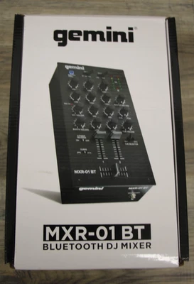 Gemini Audio Equipment MXR-01BT 2-Channel Professional Mixers Bluetooth Input  - Image 1 of 3