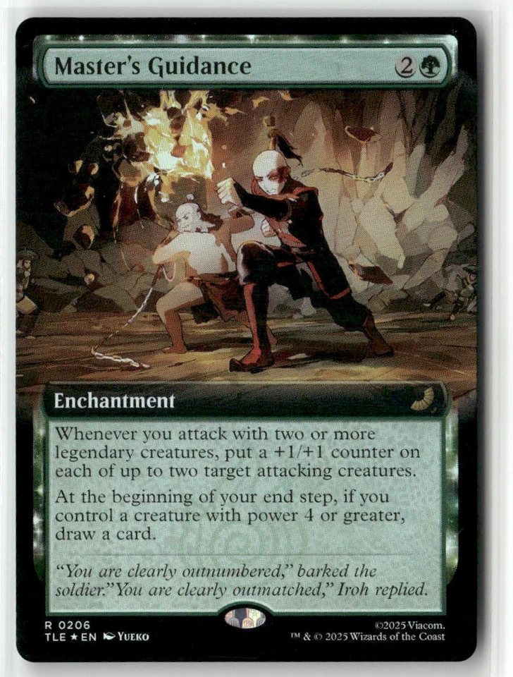 MTG Master's Guidance 0206 Foil (Extended Art) Avatar TLE NM - Image 1 of 1