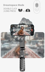 Mini Steadicam Tête Les Deux Selfie Support Stabilisateur Vertical Horizontal Tir - Photo 1 sur 26