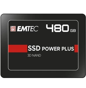 EMTEC Disque Dur SSD compatible X150 Power Plus 480Go SATA 2" 1/2 480 GB - Photo 1/4