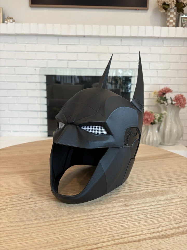Batman Arkham Knight Dark Knight Cosplay Costume Wearable Helmet Mask 3D Printed - Image 1 of 4