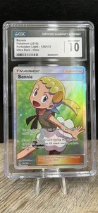 {CGC Gem Mint 10} Bonnie #128 Pokémon Forbidden Light - Picture 1 of 2