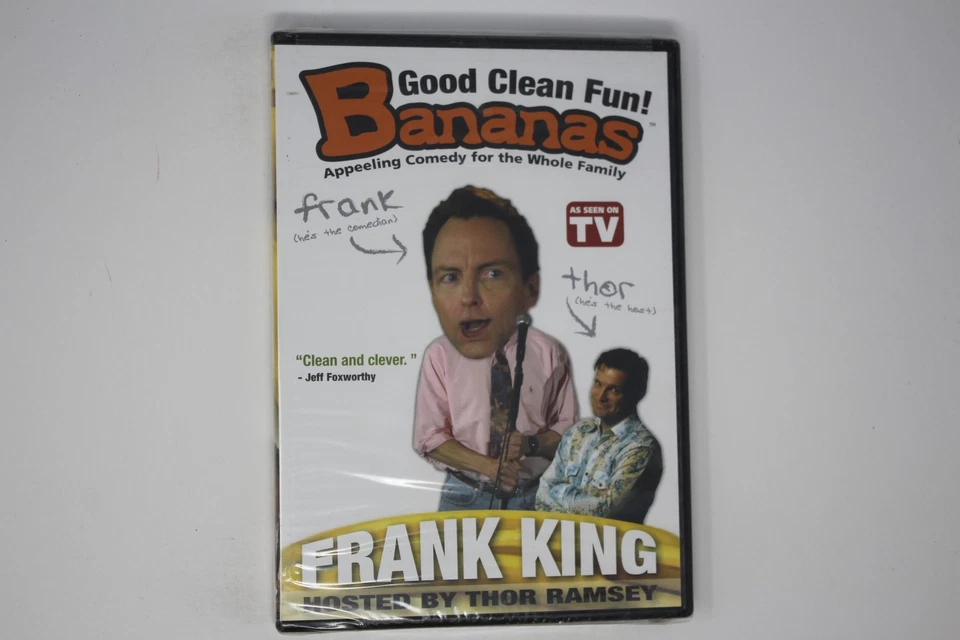 Bananas DVD Frank King Hosted by Thor Ramsey Comedy - Image 1 of 1