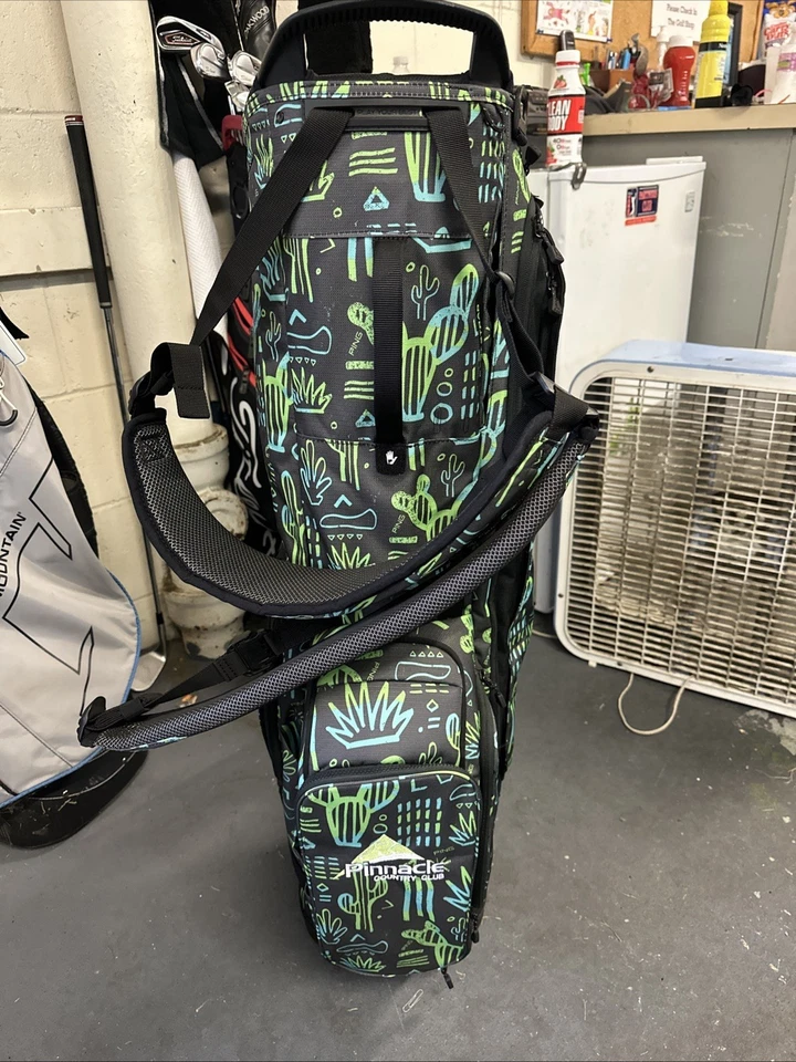 Bolsa de golf con soporte Ping Hoofer, bolsa de cactus verde/negro (TM-88) NUEVA CON ETIQUETAS Foto 1 de 4