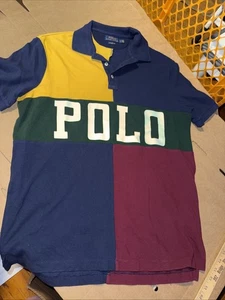 Polo Ralph Lauren Color Block Sellout manica corta taglia media - usata - Foto 1 di 5