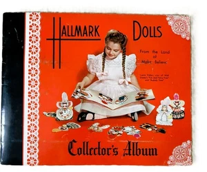 Vintage Hallmark Dolls Collector's Album All 16 cards From Land of Make Believe - Picture 1 of 10