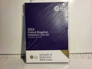 (L1154 Royal Mint United Kingdom 2014 Brilliant Uncirculated Definitive Coin Set - Picture 1 of 4
