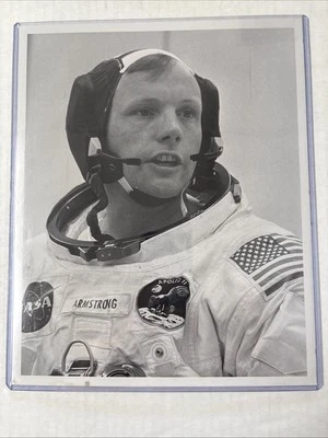 NASA Apollo 11 Neil Armstrong Press Photo - Image 1 of 2