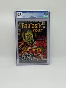 Fantastic Four #49 (Marvel Comics abril 1966) primera aplicación completa Galactus CGC 5,5 - Imagen 1 de 2