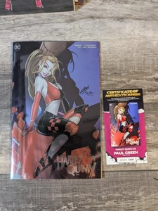 HARLEY QUINN # 41 - NM - PAUL GREEN FOIL VARIANT DC 2024 KRS Comics - Bild 1 von 3