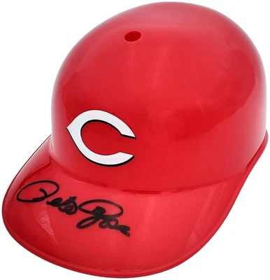Pete Rose Autographed Signed Cincinnati Reds Batting Helmet PR Holo - Image 1 of 4