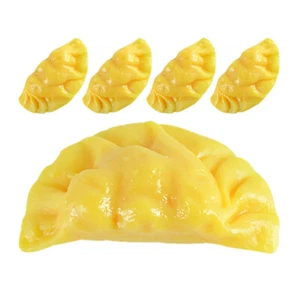 Modelos de alimentos para albóndigas de huevo artificiales modelo falso realista 5 piezas - Imagen 1 de 12