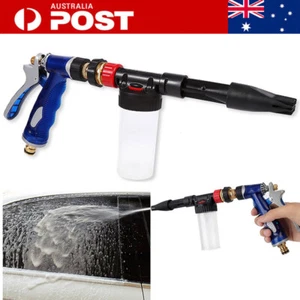 High Pressure Snow Foam Washer Gun Jet Car Wash Lance Cannon Spray Bottle Kit AU - Picture 1 of 13