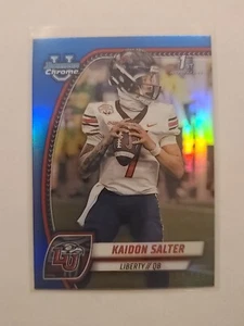 2024 Bowman Chrome U Kaidon Salter #111 Blue Refractor 84/199 Liberty - Bild 1 von 2