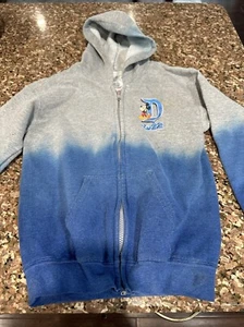 Disney 2022 Mickey & Friends Hoodie Child Size 5 Long Sleeve Zip Jacket - Picture 1 of 17