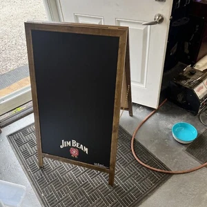 Jim Beam Chalk Board Bar/Man Cave Sign - Picture 1 of 2
