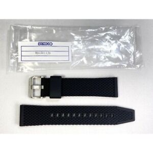 Bracelet de montre authentique Seiko 5 sport 22 mm noir R045011J9 pour SRPD93P9 / SRPD95P9