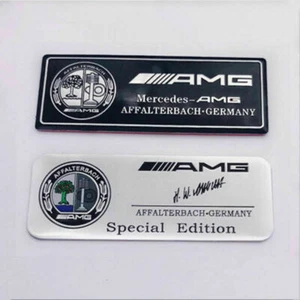 1x NEW METAL A.M.G Germany Badge Special Edition Emblem TRUNK badge decal  - Bild 1 von 9