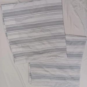 Koolaburra By Ugg 2pc King Polyester Pillowcase Case Set Gray White Stripe - Picture 1 of 8