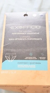 NWT EXOFFICIO Womens "The Original " Travel Panty Underwear Black L 👉MDP👈 - Picture 1 of 10