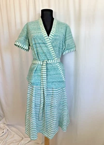 Vintage 1970s Matching Midi Skirt And Wrap Top - Size Medium - Imagen 1 de 6