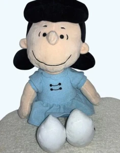 Kohls Cares Lucy Plush Doll 14" Peanuts Blue Dress Collectible - Picture 1 of 6