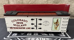 LGB 4072-P01 G SCALE COLORADO MIDLAND REEFER G Scale EX/BOX - Picture 1 of 8