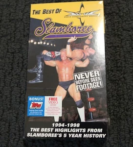 WCW Best of Slamboree 94-98 Wresting VHS Brand New Sealed - Picture 1 of 6