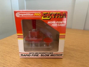 2x boxed Competition Pro Joysticks 🕹️ EXTRA Clear RED🕹️ - Photo 1/8