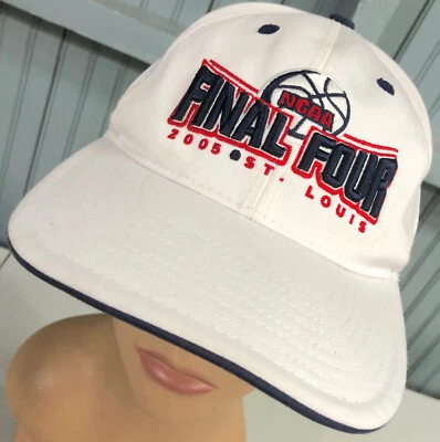 Gorra de béisbol Final Four St. Louis 2005 NCAA de baloncesto con cierre a presión Foto 1 de 4