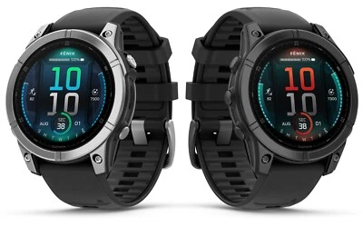 Garmin fenix E Multisport GPS Smartwatch, 16-Day Battery, 1.3” AMOLED Display - Image 1 of 4