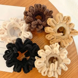 Confezione 2 Fasce Elastiche Forti Scrunchies Capelli Morbidi Soffici Fasce Bobble UK - Foto 1 di 18