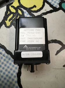 ACTION PAK 9046-101 POWER SUPPLY RELAY 90461011 Input 220VAC OUTPUT 24V - Picture 1 of 8