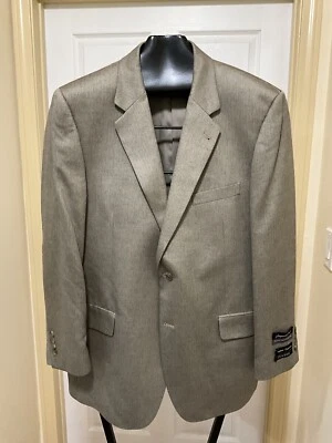 Novo Jos. A. Blazer Bank Signature Collection cabelo seda/camelo 46R Lt verde - Imagem 1 de 4