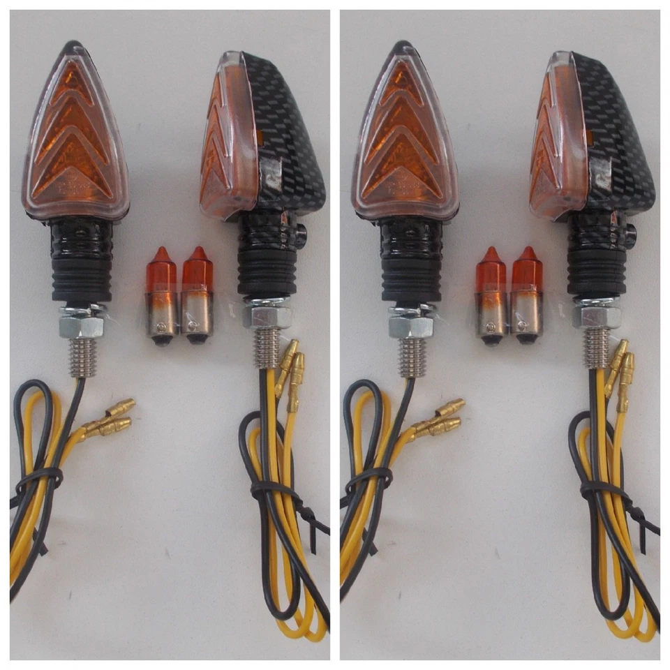 4 Short Carbon Arrows 62x31 Bulbs for BMW R 100 RT/100 S/100 T/100 7/850 GS - Image 1 of 1