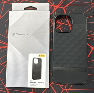 Funda Caseology Parallax Mag para iPhone 15 Pro Max ACS06614 Negra Mate - Imagen 1 de 2
