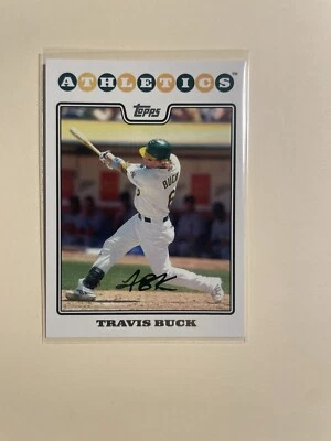 2008 Topps Travis Buck   #519 - Image 1 of 2