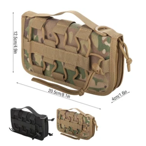 Borsa a portafoglio impermeabile tattica EDC ingranaggi borsa per monete portachiavi borsa molle - Foto 1 di 22