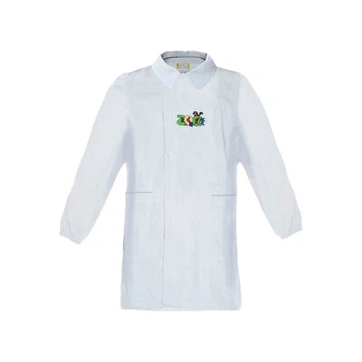 grembiule scuola bimbo asilo con bottoni bianco e celeste art. 702 - Immagine 1 di 2