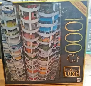 Big Ben Luxe 1000 Piece Puzzle Apartment Bldg. China Rare One - Picture 1 of 5