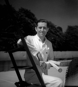 Jacques Brugnon French Tennis Man Paris 1934 OLD PHOTO
