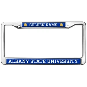 Albany State Universityversity Rams Full Size Standard License Plate Metal Frame - Picture 1 of 7