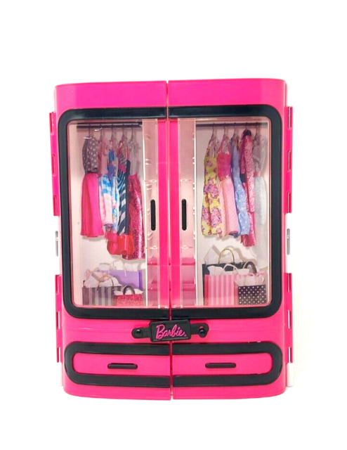 Guarda Roupa da Barbie Original, Completo, com Muitos Itens Extra, Ótimo  Estado!!!!!!!, Brinquedo Barbie Usado 91267545