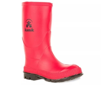 Kamik Stomp Toddler Waterproof Rain Boots Red Size 7 - Image 1 of 4