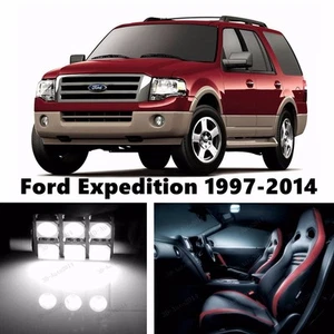 16pcs LED Xenon White Light Interior Package Kit for Ford Expedition 1997-2015 - Picture 1 of 10