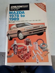 Chiltons Mazda 1978 To 1989 Manual  - Picture 1 of 2