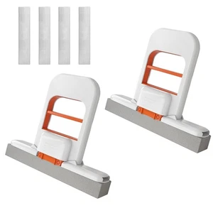 2x Mini fregona esponja autopresiva fregona plegable fregona limpiaparabrisas - Imagen 1 de 11