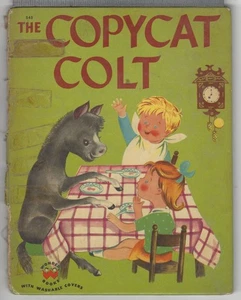 1951 Wonder Books Der Nachahmer Colt Kinderbuch HC Charlotte Steiner & V Hoff - Bild 1 von 18