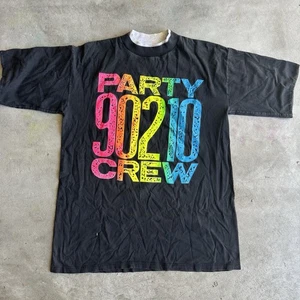 Vintage 90s Beverly Hills 90210 Party Crew T-Shirt Size XL - Bild 1 von 7