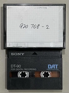 2 Unlimited - No Limits! DAT Production Master Digital Audio Tape Cassette Rare - Picture 1 of 2